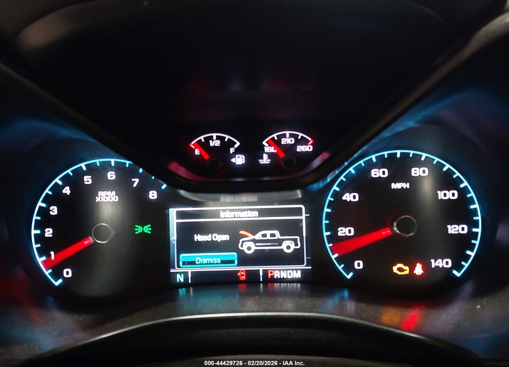 2016 CHEVROLET COLORADO LT VIN: 1GCGTCE32G1120560
