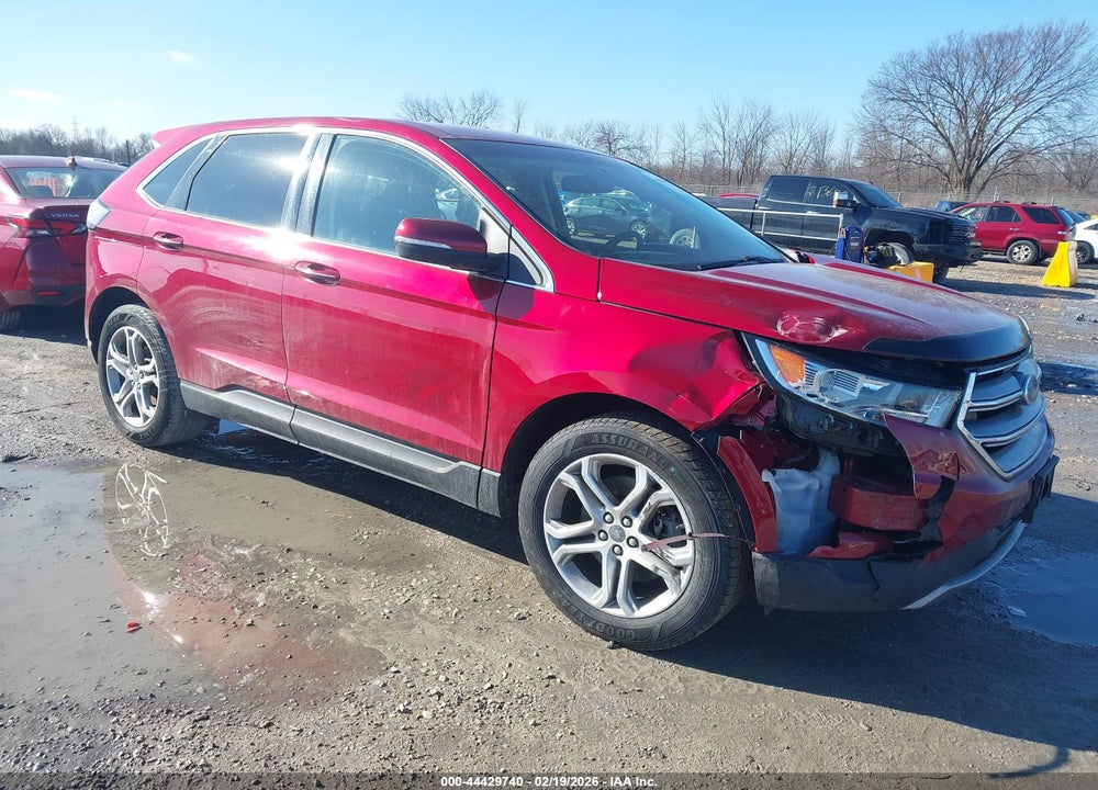 2016 FORD EDGE TITAN VIN: 2FMPK4K99GBB66923