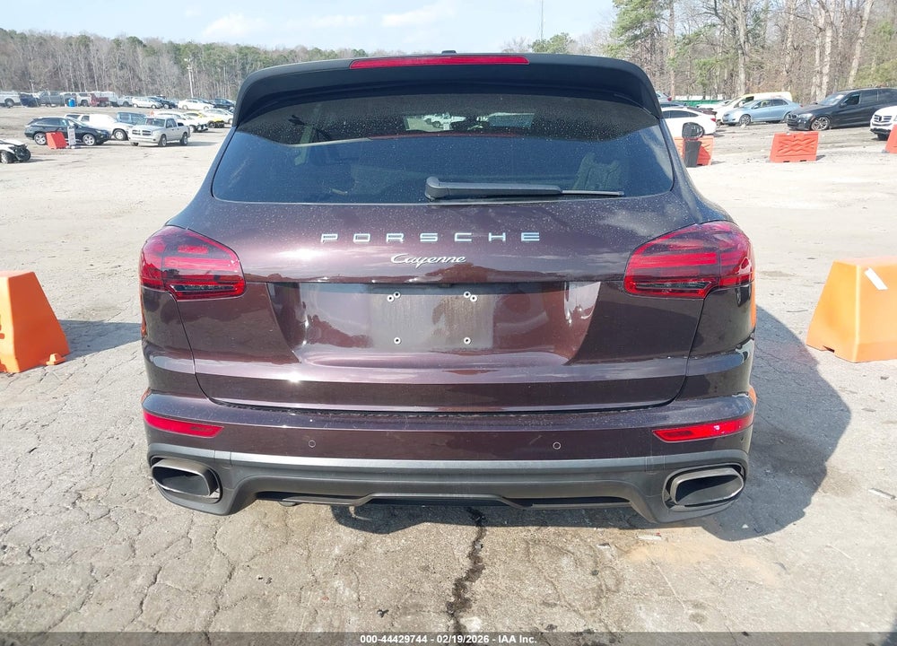 2018 PORSCHE CAYENNE PLATINUM EDITION VIN: WP1AA2A28JKA00958