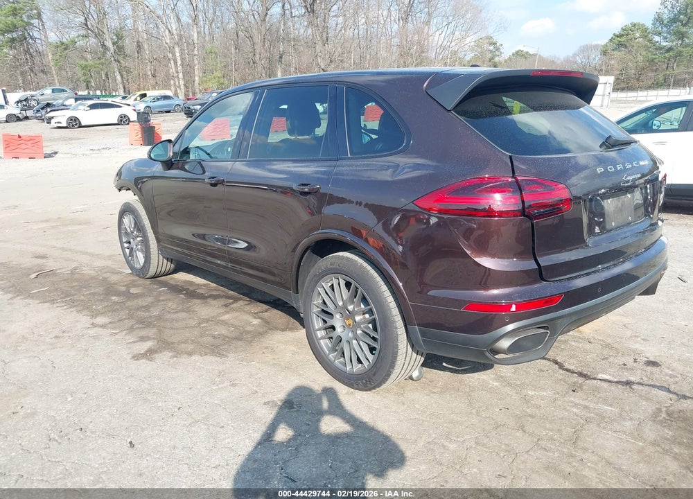2018 PORSCHE CAYENNE PLATINUM EDITION VIN: WP1AA2A28JKA00958