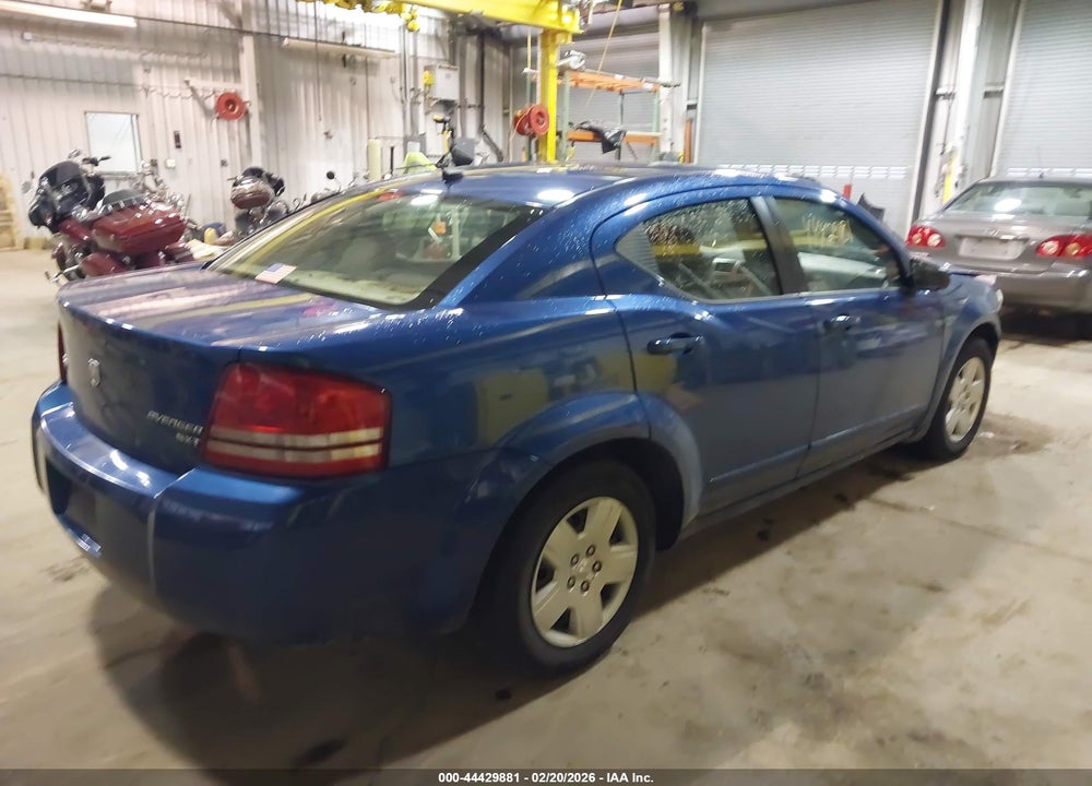 2010 DODGE AVENGER SXT VIN: 1B3CC4FB1AN196086