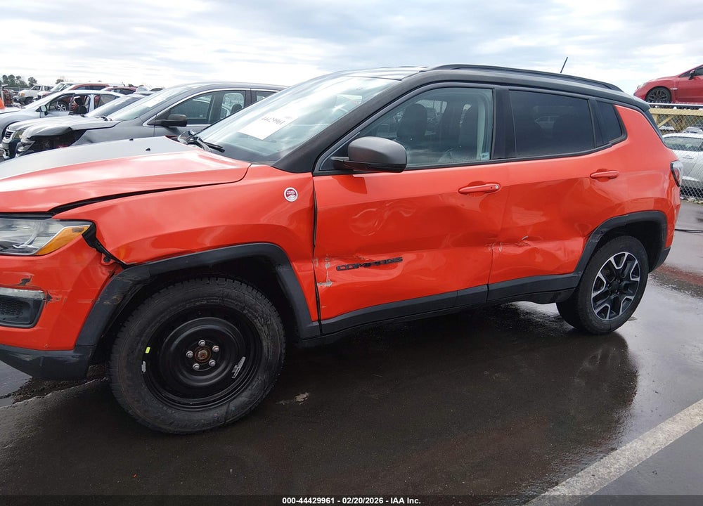 2019 JEEP COMPASS TRAILHAWK 4X4 VIN: 3C4NJDDB0KT817111