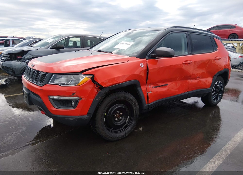 2019 JEEP COMPASS TRAILHAWK 4X4 VIN: 3C4NJDDB0KT817111