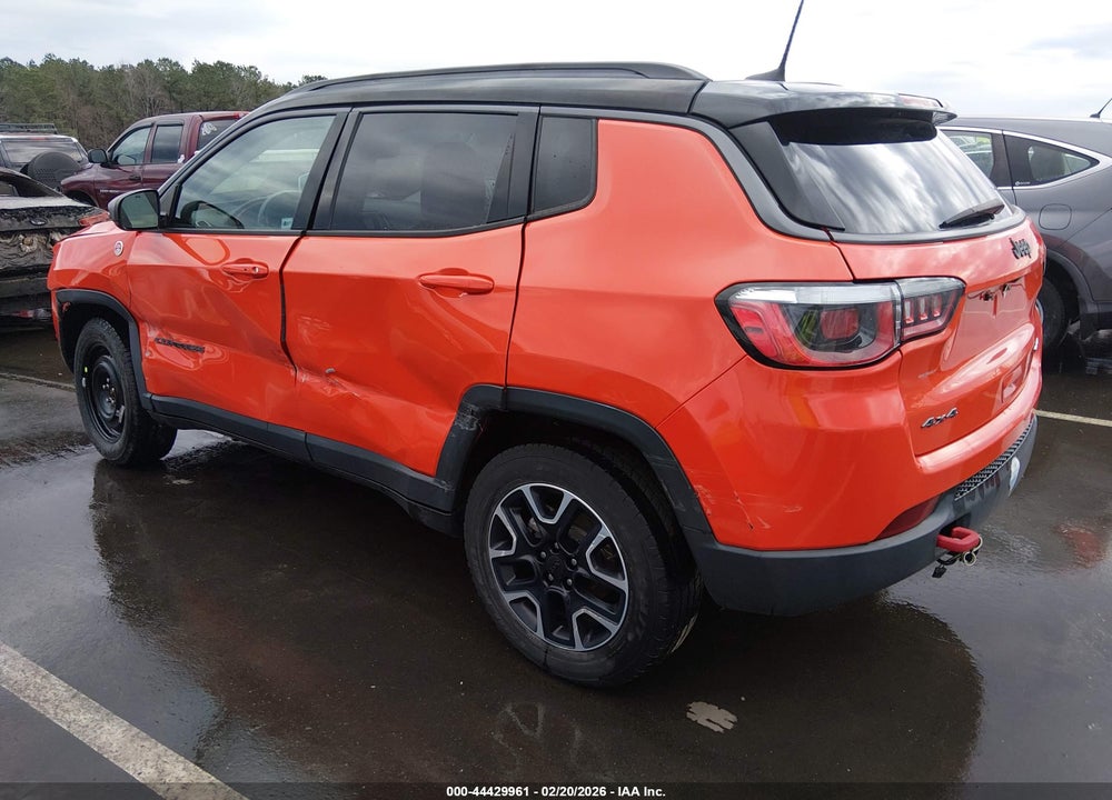 2019 JEEP COMPASS TRAILHAWK 4X4 VIN: 3C4NJDDB0KT817111