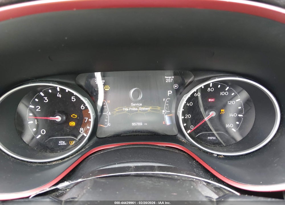 2019 JEEP COMPASS TRAILHAWK 4X4 VIN: 3C4NJDDB0KT817111