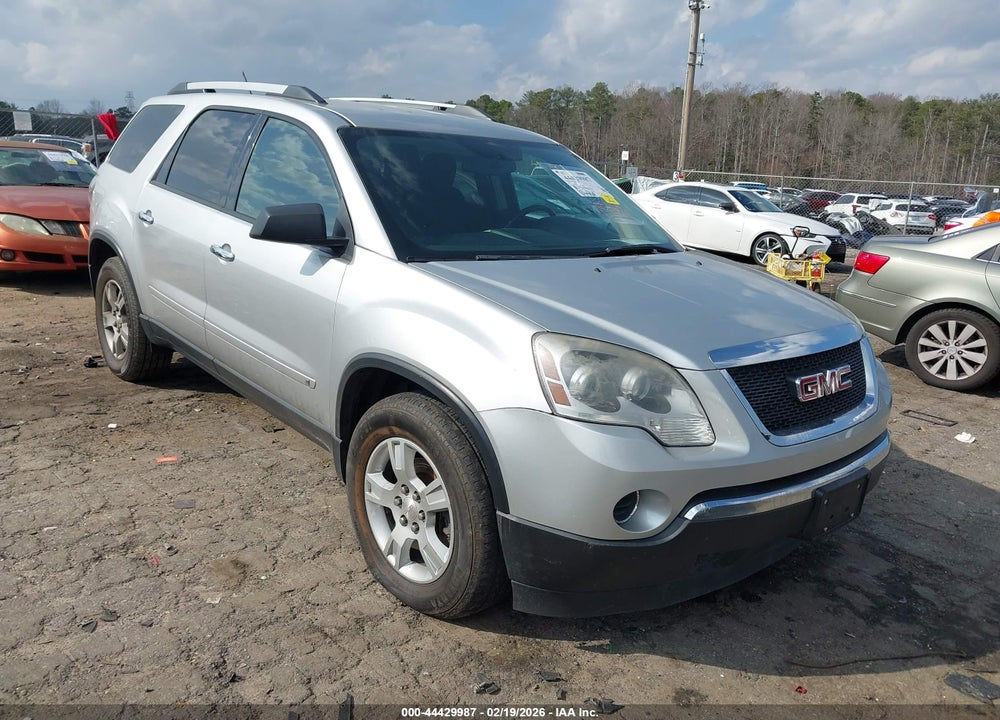 2010 GMC ACADIA SL VIN: 1GKLRKED2AJ159256