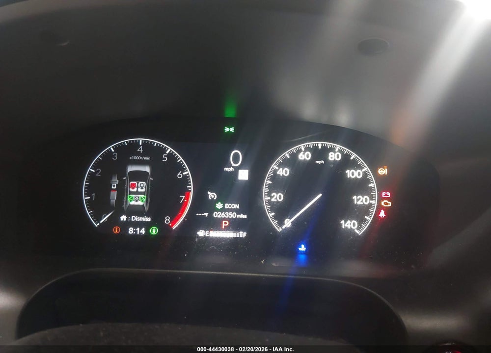 2025 HONDA HR-V AWD SPORT VIN: 3CZRZ2H54SM722798