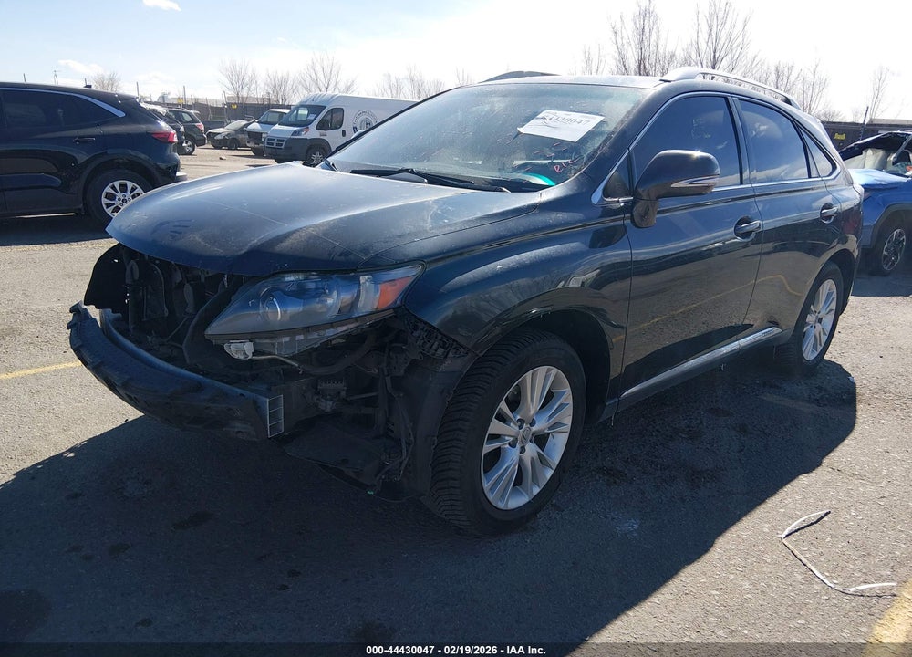 2011 LEXUS RX 450H VIN: JTJBC1BAXB2042028