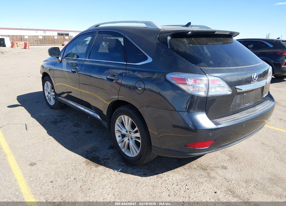 2011 LEXUS RX 450H VIN: JTJBC1BAXB2042028