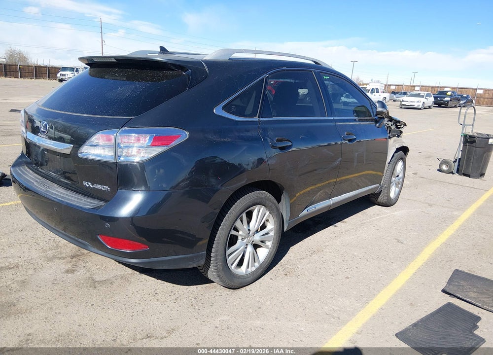 2011 LEXUS RX 450H VIN: JTJBC1BAXB2042028