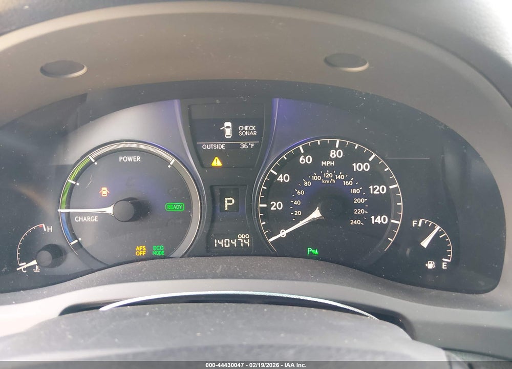 2011 LEXUS RX 450H VIN: JTJBC1BAXB2042028