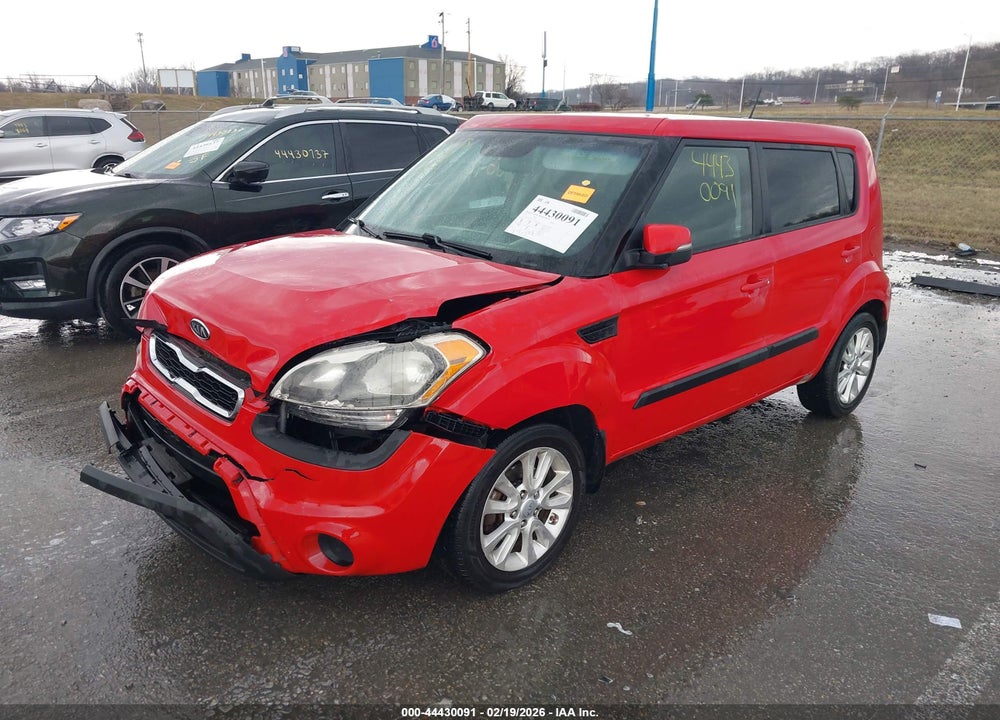 2012 KIA SOUL + VIN: KNDJT2A61C7413079