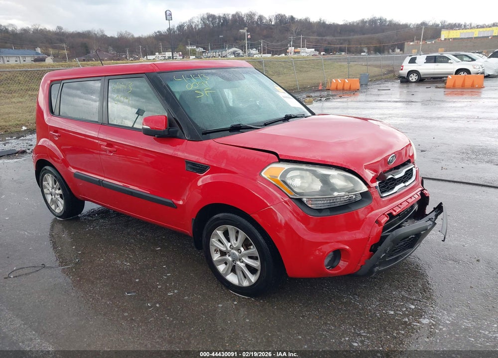 2012 KIA SOUL + VIN: KNDJT2A61C7413079