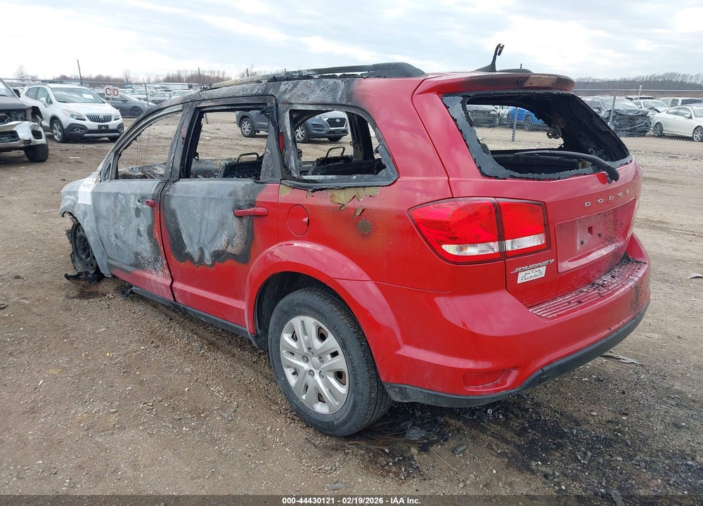 2019 DODGE JOURNEY SE VIN: 3C4PDCBB4KT708079