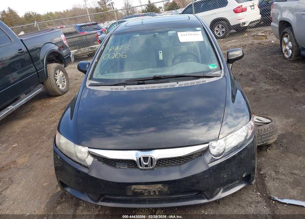 2009 HONDA CIVIC EX VIN: 19XFA16839E004235