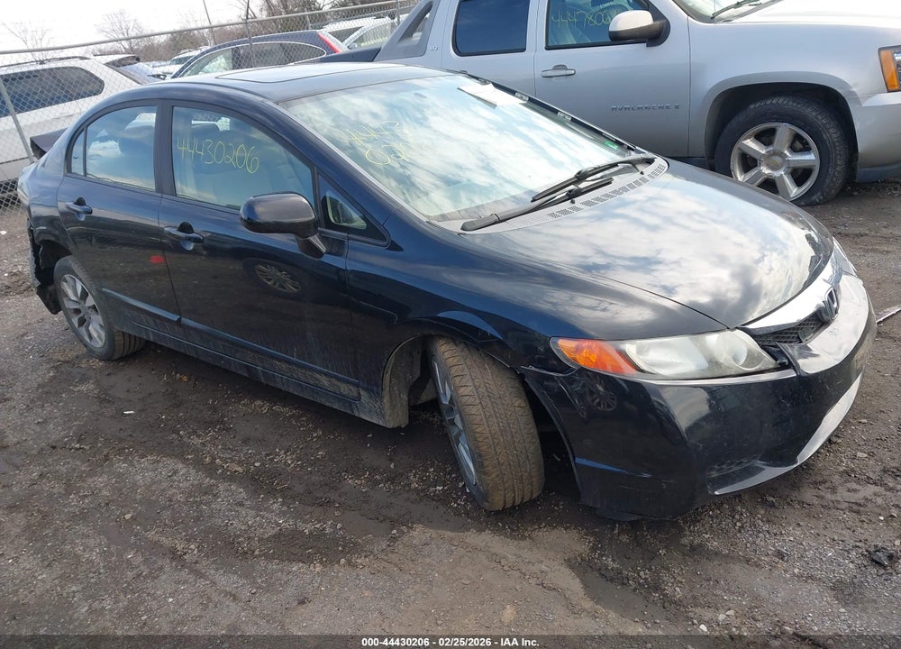 2009 HONDA CIVIC EX VIN: 19XFA16839E004235