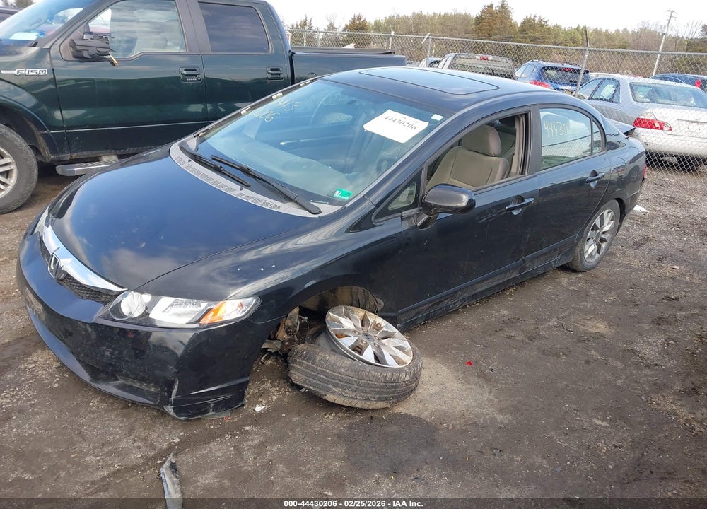 2009 HONDA CIVIC EX VIN: 19XFA16839E004235