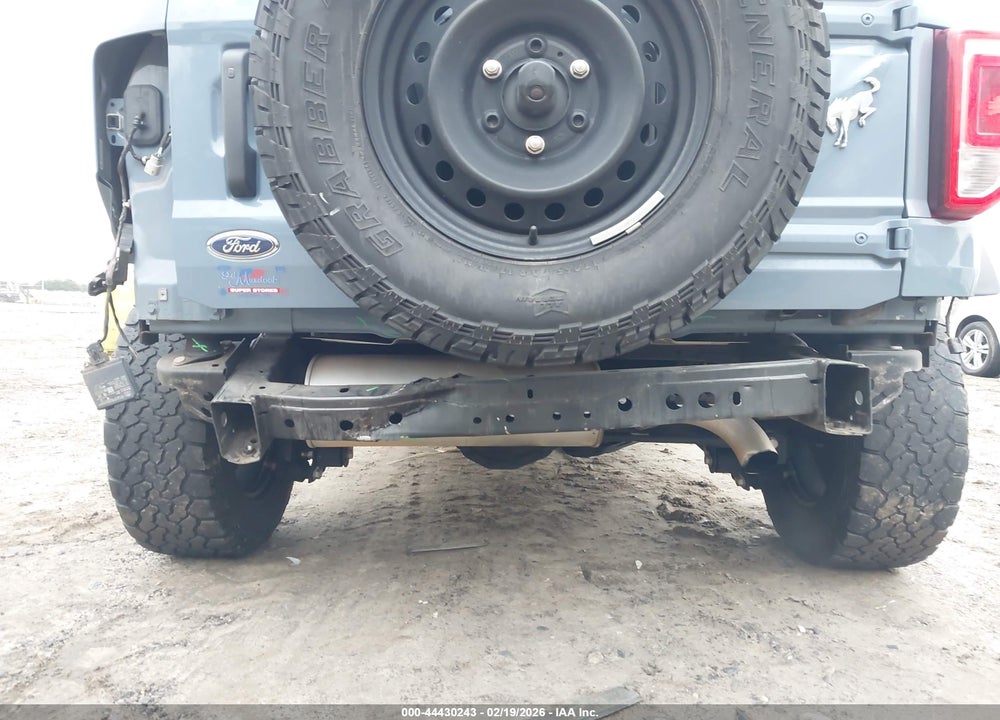 2023 FORD BRONCO BLACK DIAMOND VIN: 1FMDE5BH2PLC02894