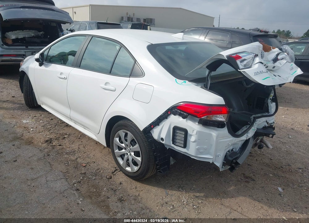 2025 TOYOTA COROLLA LE VIN: 5YFB4MDE7SP345934