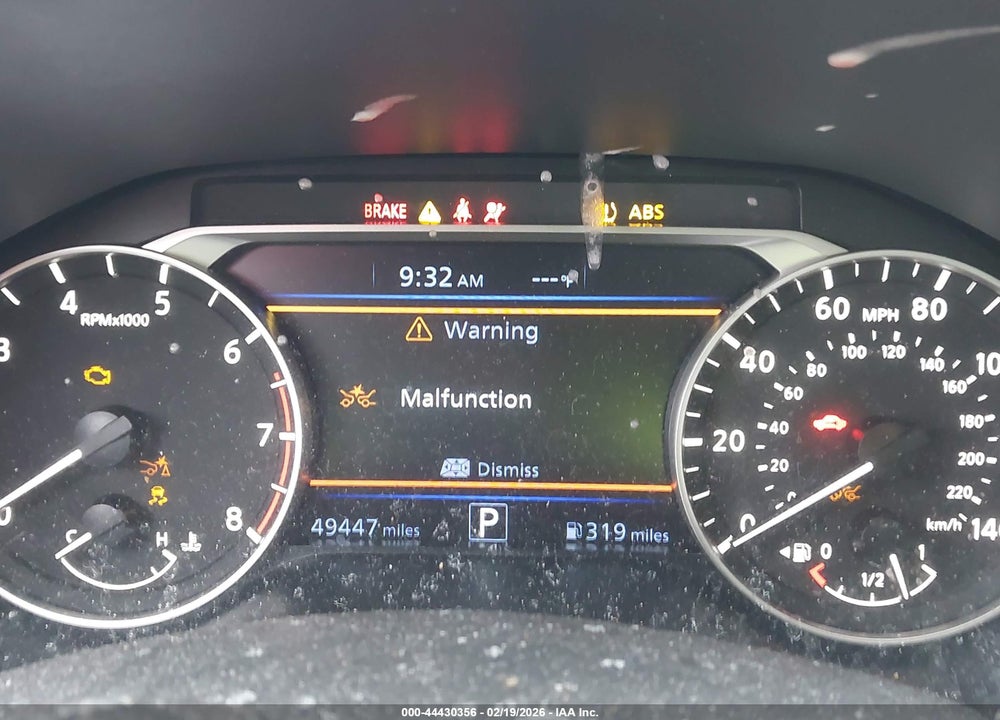 2025 NISSAN ALTIMA SV FWD VIN: 1N4BL4DV4SN303548