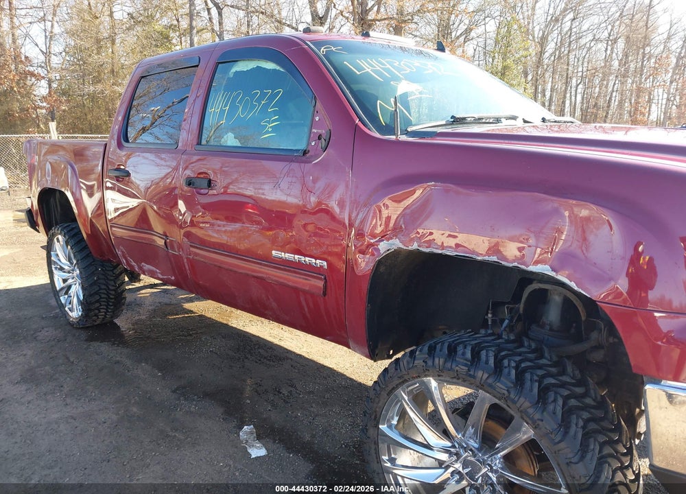 2013 GMC SIERRA 1500 SLE VIN: 3GTP2VE74DG227690