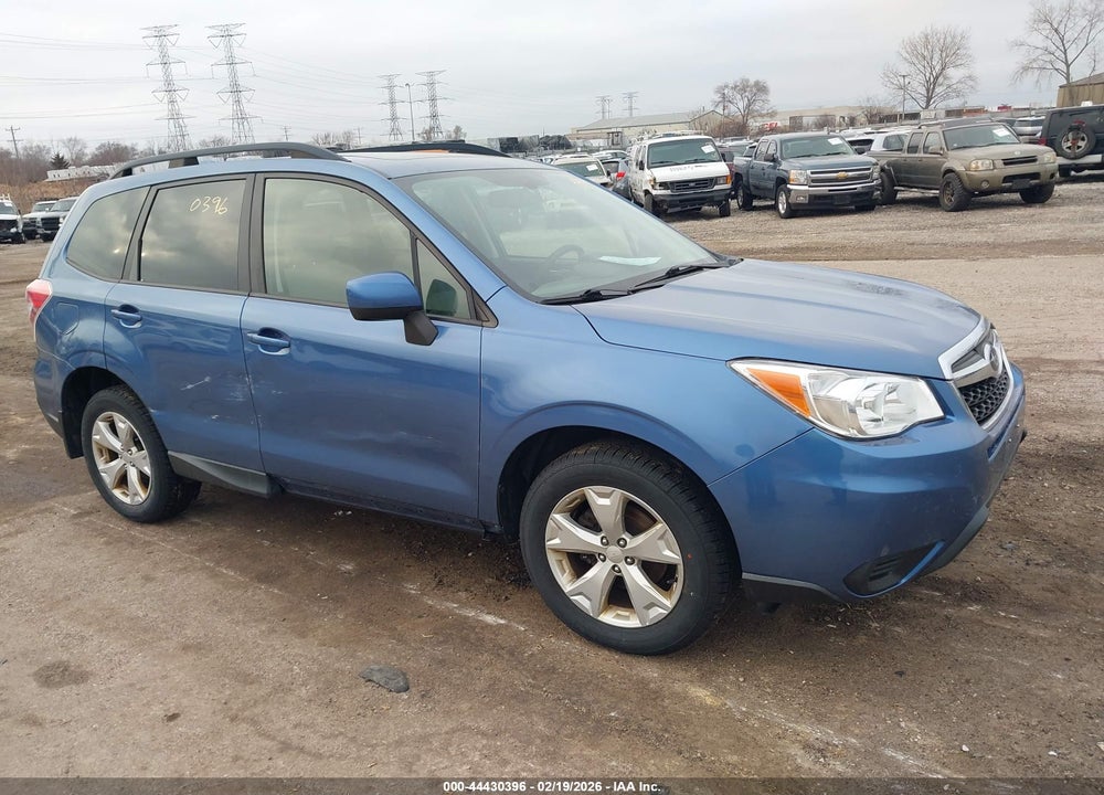 2016 SUBARU FORESTER 2.5I PREMIUM VIN: JF2SJADC0GH445433