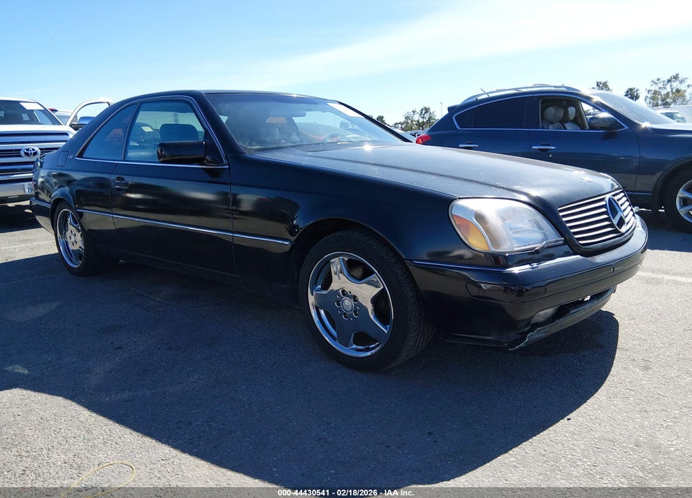 1999 MERCEDES-BENZ CL 600 VIN: WDBGA76G7XA427199