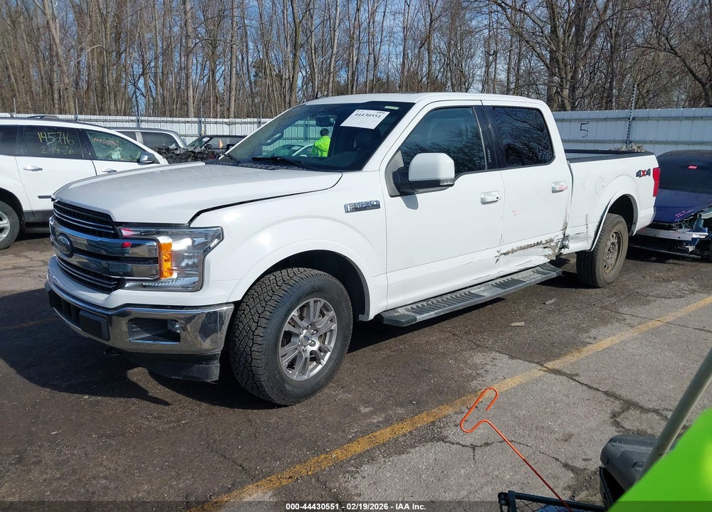 2020 FORD F-150 LARIAT VIN: 1FTFW1E48LFA42153