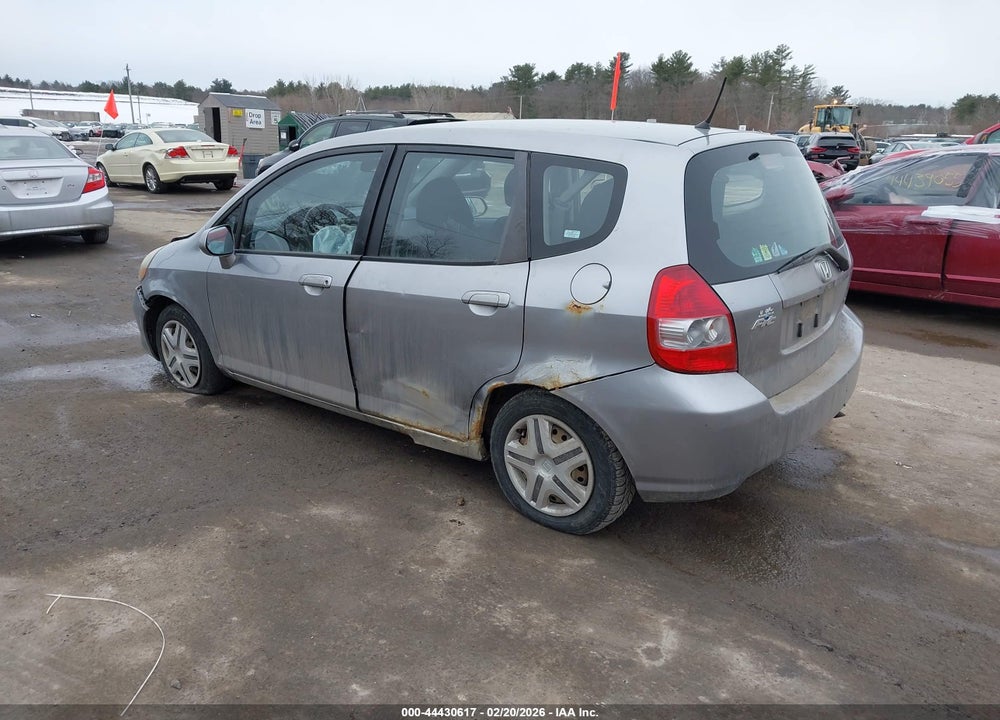 2008 HONDA FIT VIN: JHMGD38408S017598