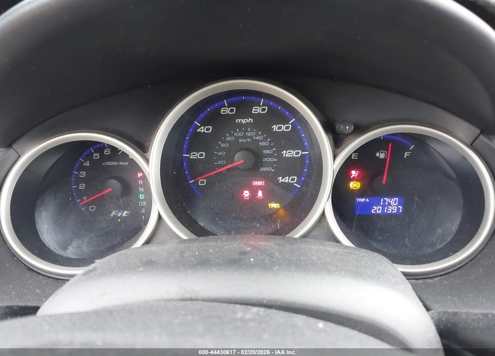 2008 HONDA FIT VIN: JHMGD38408S017598