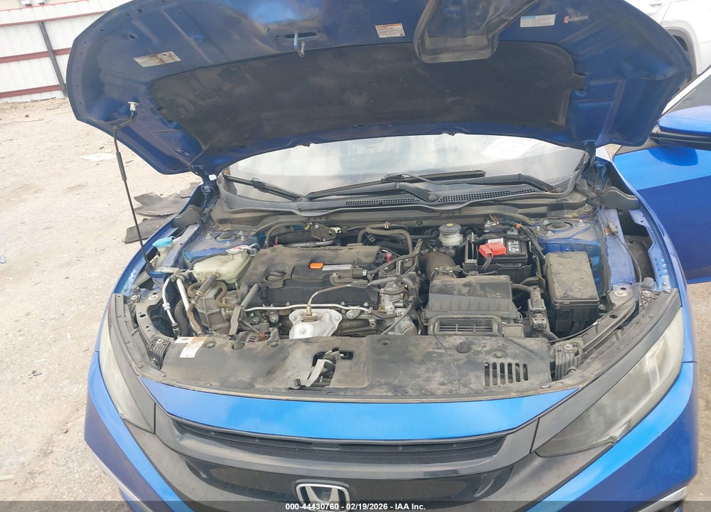 2019 HONDA CIVIC LX VIN: 19XFC2F60KE016024