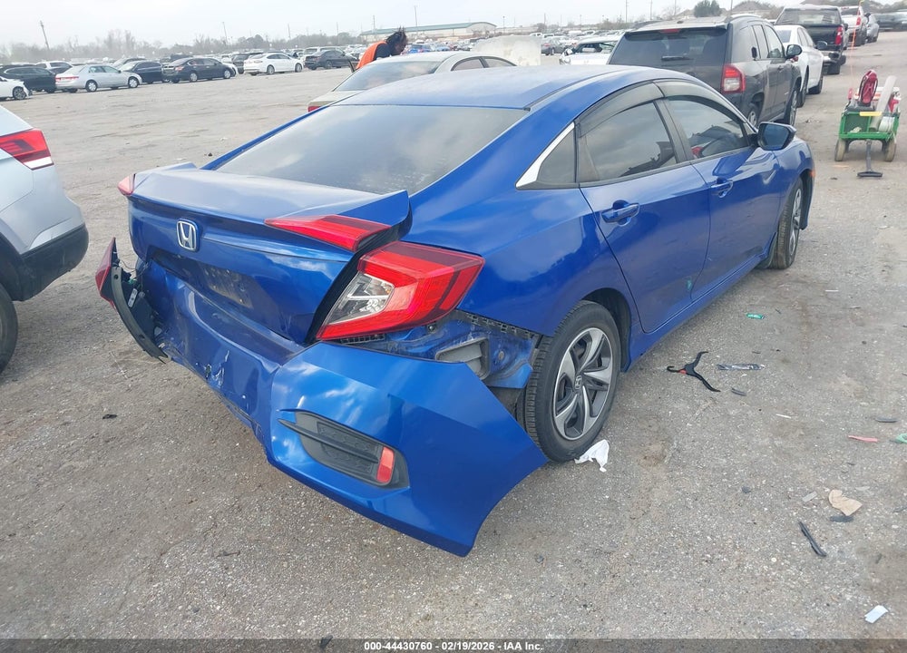 2019 HONDA CIVIC LX VIN: 19XFC2F60KE016024