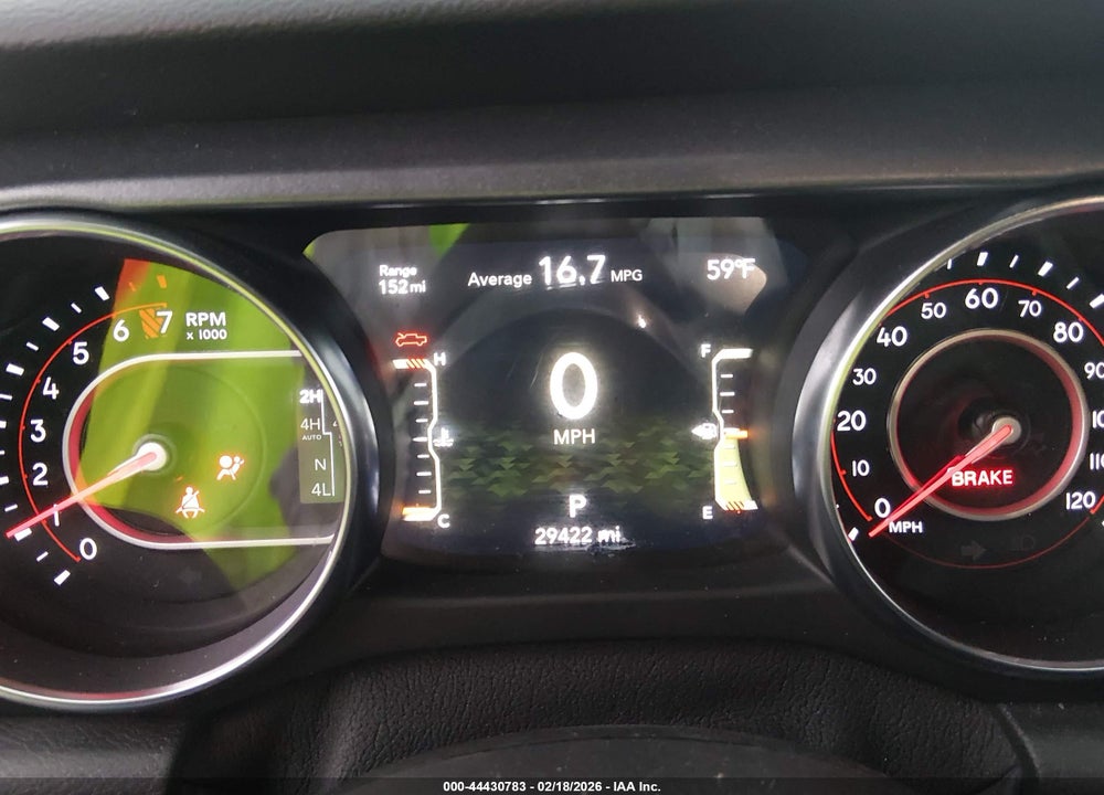 2021 JEEP GLADIATOR MOJAVE 4X4 VIN: 1C6JJTEG7ML578374
