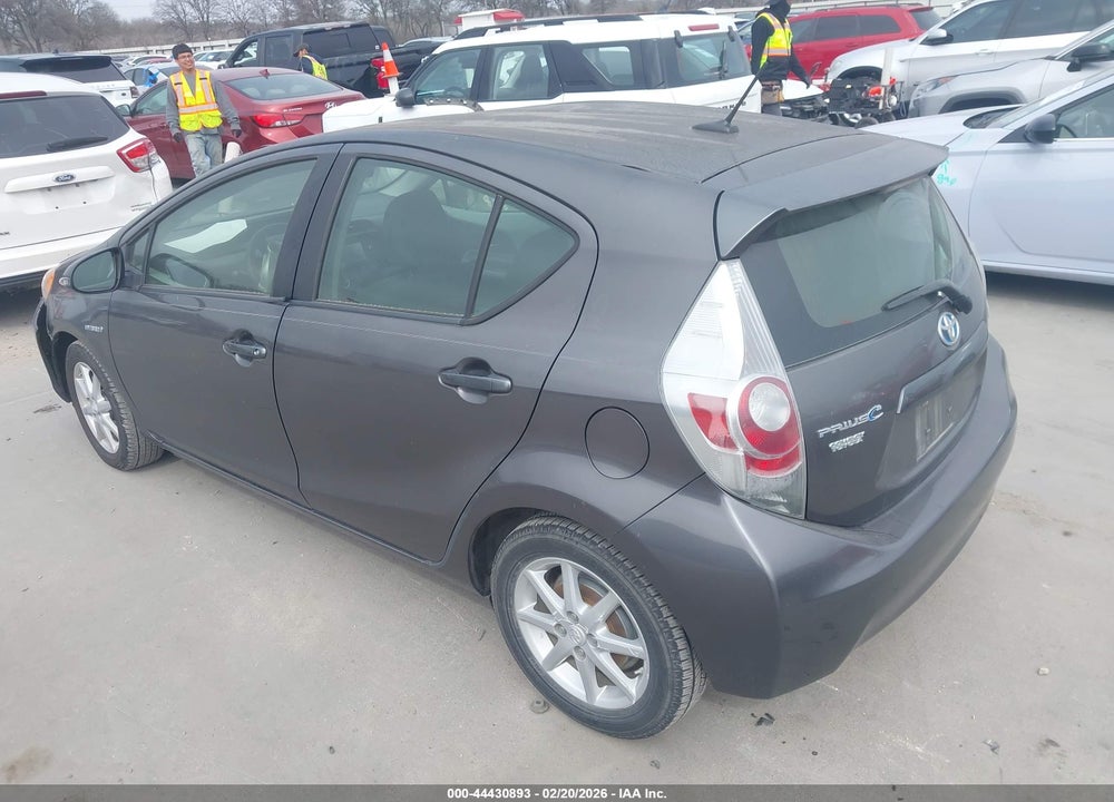 2013 TOYOTA PRIUS C THREE VIN: JTDKDTB39D1548438