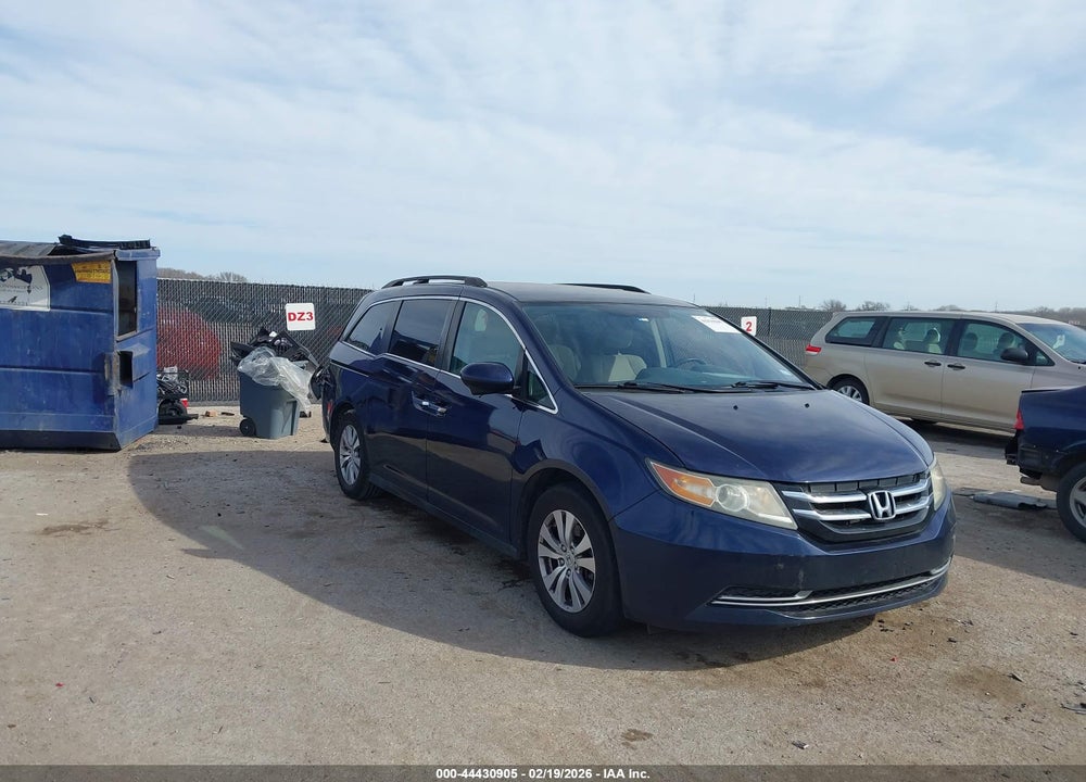 2016 HONDA ODYSSEY SE VIN: 5FNRL5H30GB109905