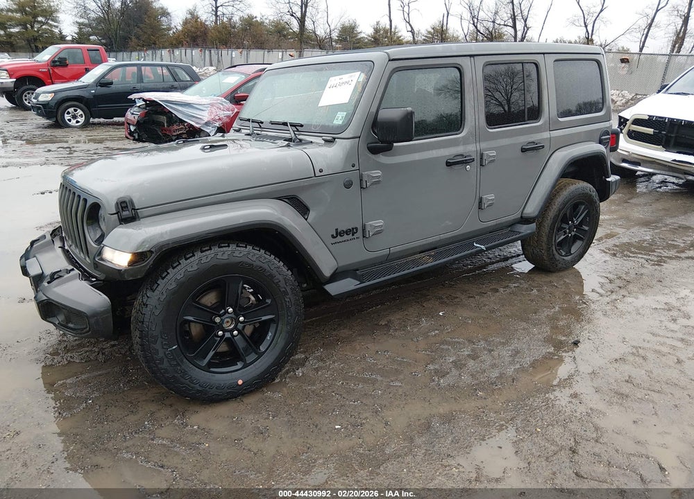 2023 JEEP WRANGLER 4-DOOR SAHARA ALTITUDE 4X4 VIN: 1C4HJXENXPW619743
