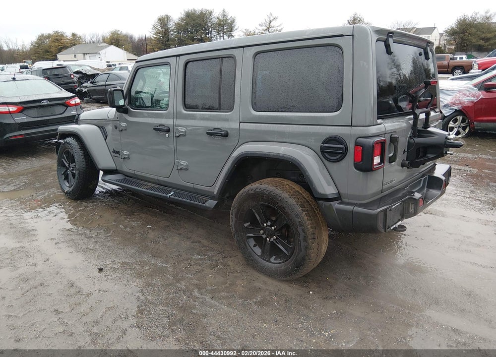 2023 JEEP WRANGLER 4-DOOR SAHARA ALTITUDE 4X4 VIN: 1C4HJXENXPW619743