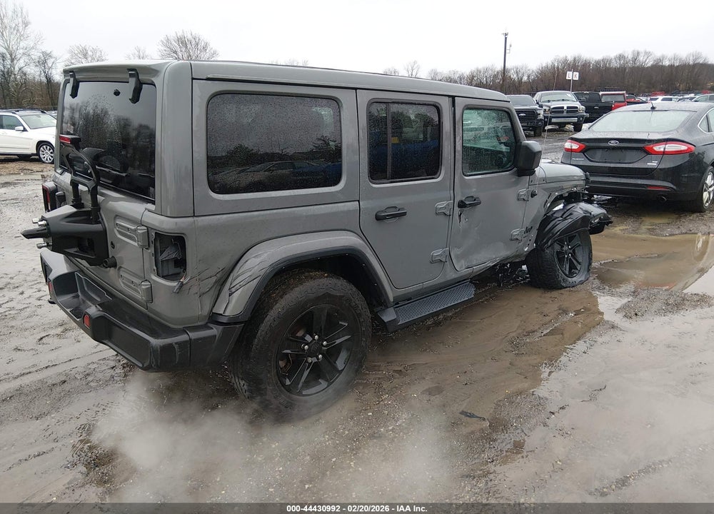 2023 JEEP WRANGLER 4-DOOR SAHARA ALTITUDE 4X4 VIN: 1C4HJXENXPW619743