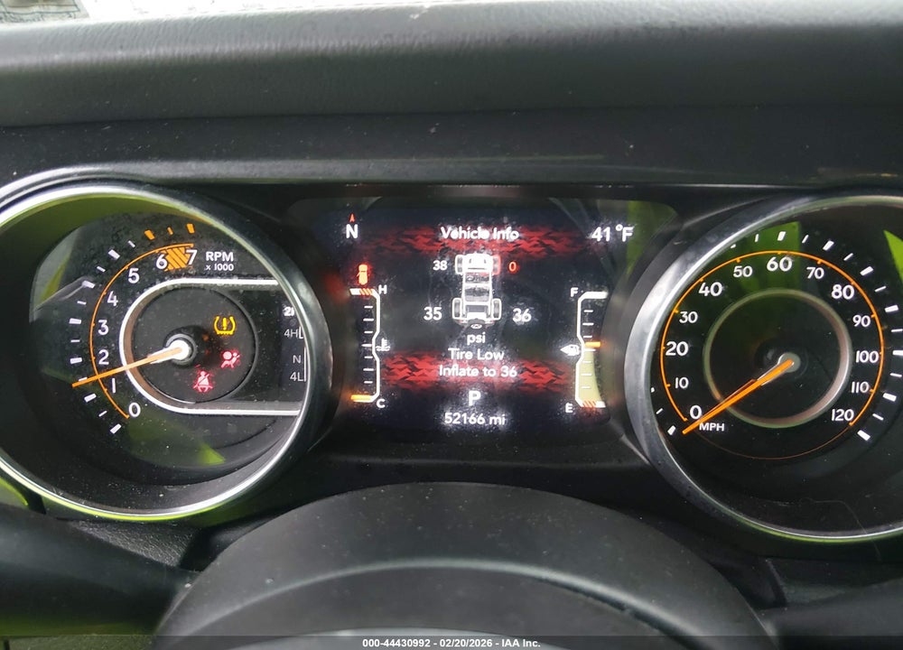 2023 JEEP WRANGLER 4-DOOR SAHARA ALTITUDE 4X4 VIN: 1C4HJXENXPW619743