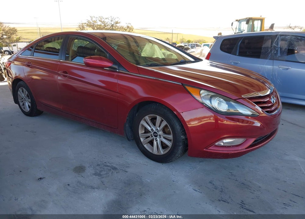 2013 HYUNDAI SONATA GLS VIN: 5NPEB4ACXDH765547