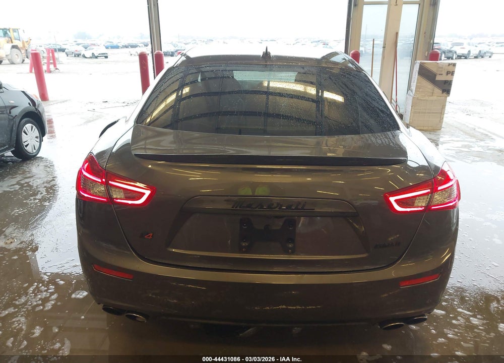 2016 MASERATI GHIBLI S Q4 VIN: ZAM57RTA5G1177119