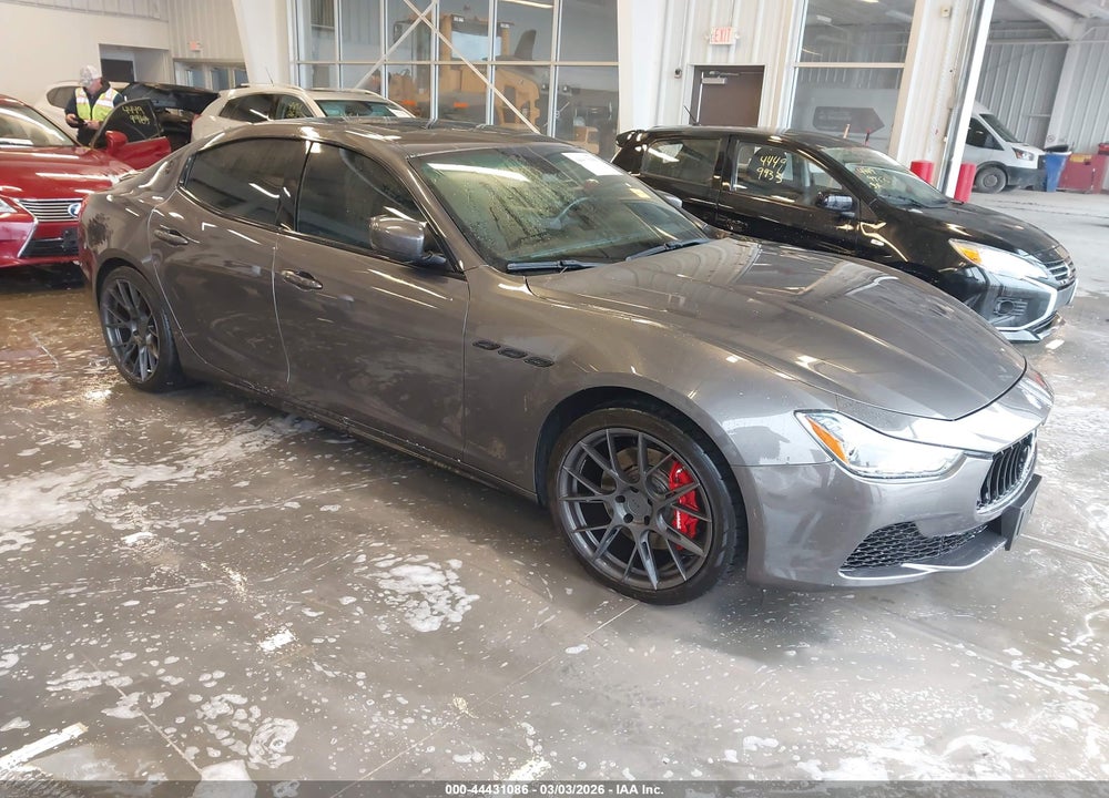 2016 MASERATI GHIBLI S Q4 VIN: ZAM57RTA5G1177119