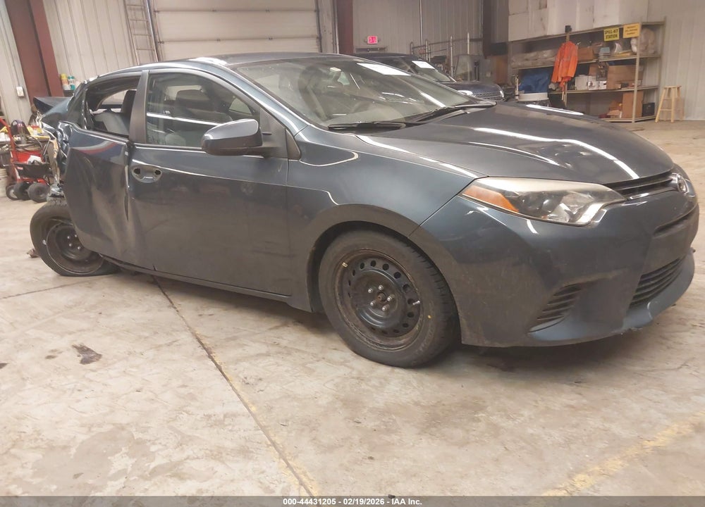 2016 TOYOTA COROLLA LE VIN: 2T1BURHEXGC559234