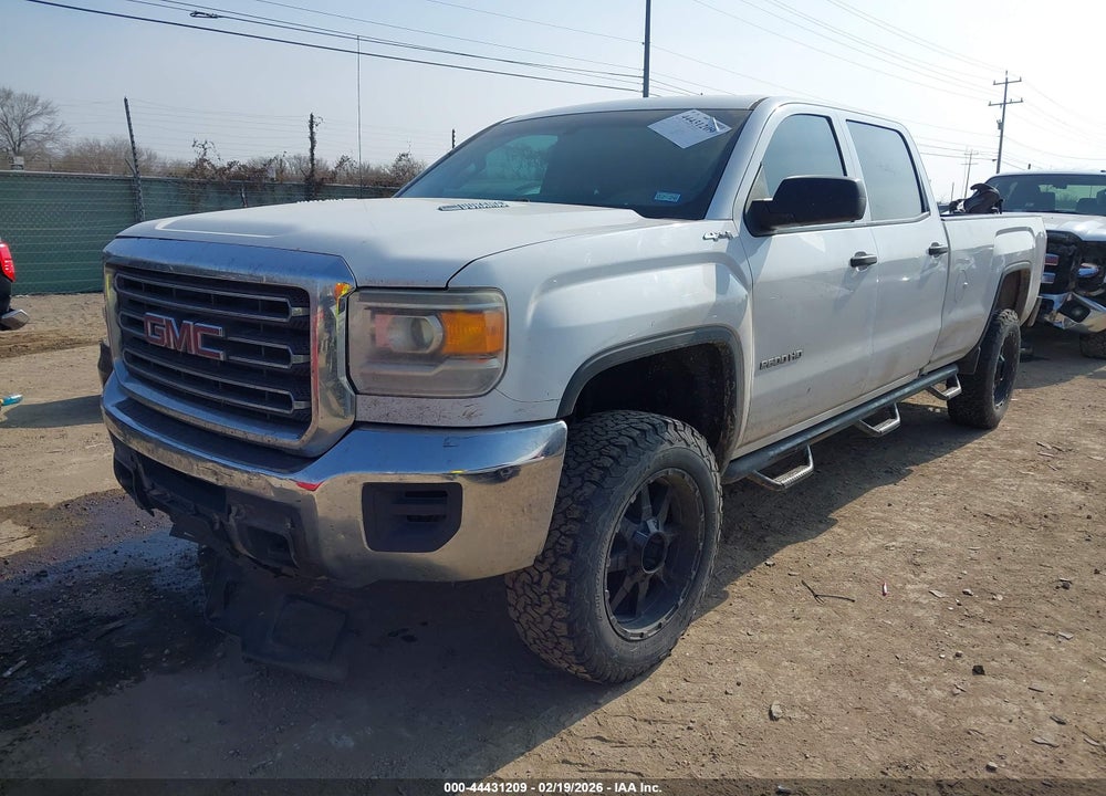 2016 GMC SIERRA 2500HD VIN: 1GT12RE87GF154651