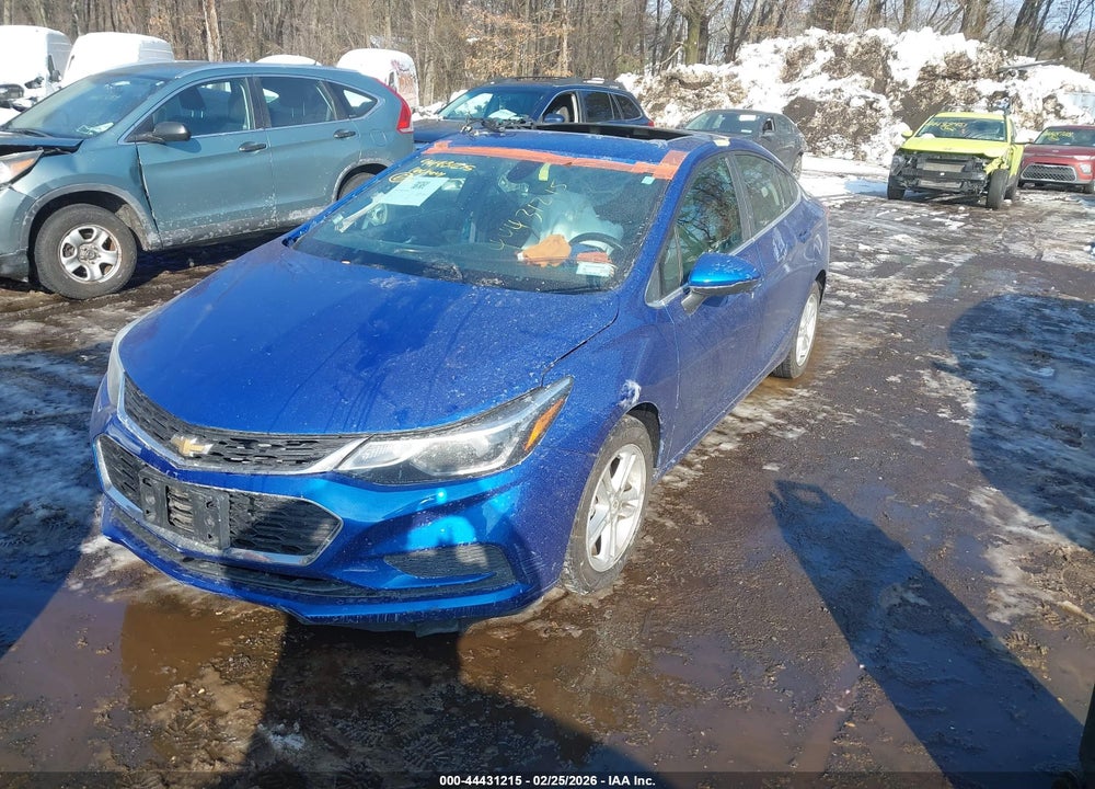 2016 CHEVROLET CRUZE LT AUTO VIN: 1G1BE5SM6G7260601