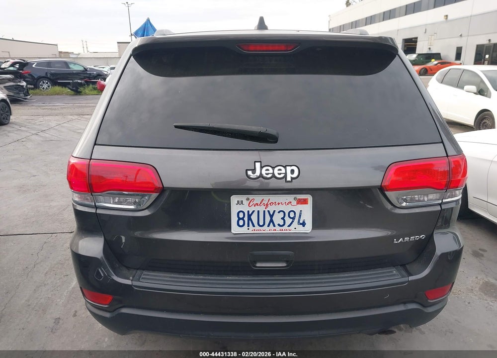 2014 JEEP GRAND CHEROKEE LAREDO VIN: 1C4RJEAGXEC460947