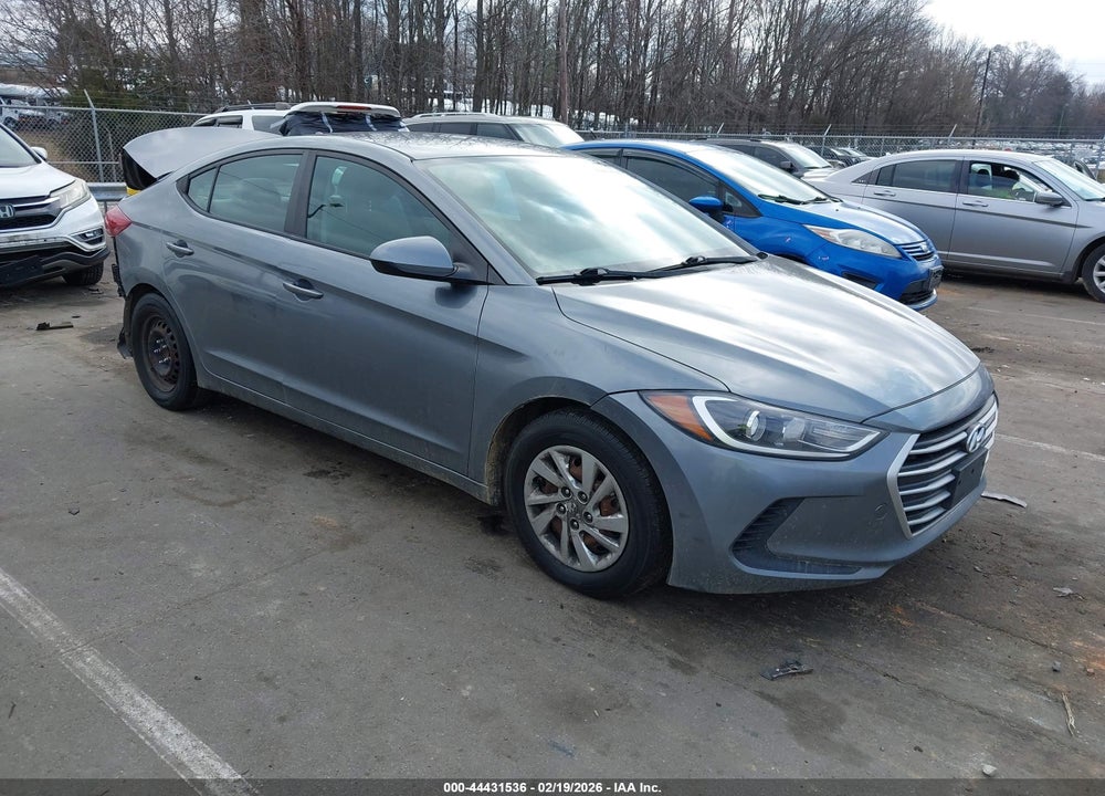 2017 HYUNDAI ELANTRA SE VIN: KMHD74LF9HU098871