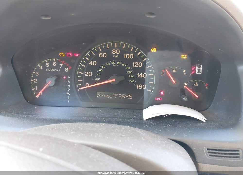2005 HONDA ACCORD 2.4 LX VIN: 1HGCM56435A033313