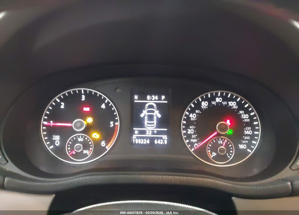 2014 VOLKSWAGEN PASSAT 2.0L TDI SE VIN: 1VWBN7A32EC038781