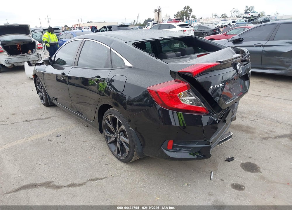 2020 HONDA CIVIC SPORT VIN: 2HGFC2F88LH517736